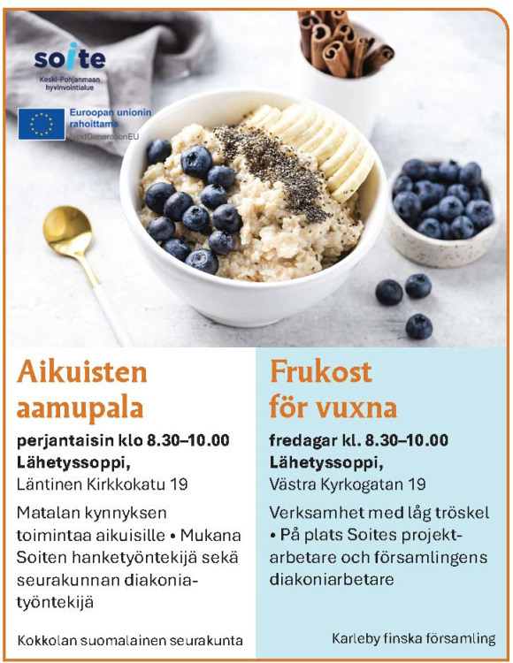 Aikuisten aamupala aamupala