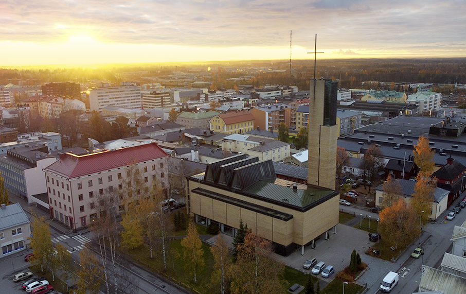 Kokkolan kirkko.